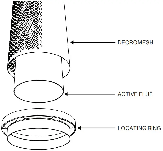 nectre Form 2 Fireplaces and Heaters - decromesh