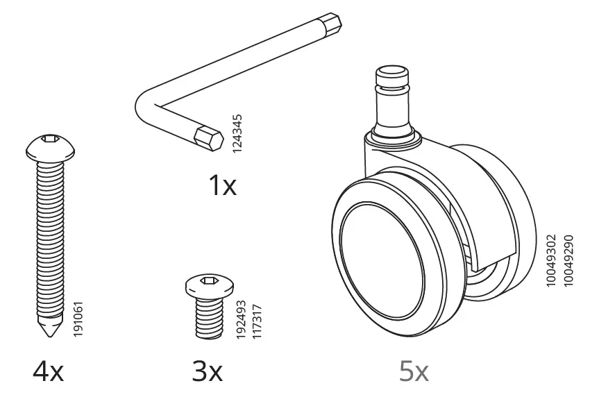 IKEA AA-2258168-3 HATTEFJÄLL Office Chair-fig-2