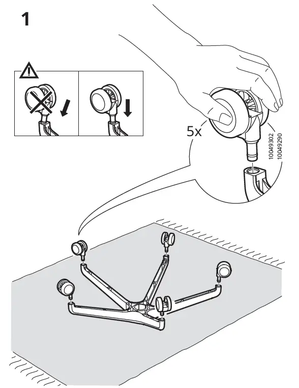 IKEA AA-2258168-3 HATTEFJÄLL Office Chair-fig-3