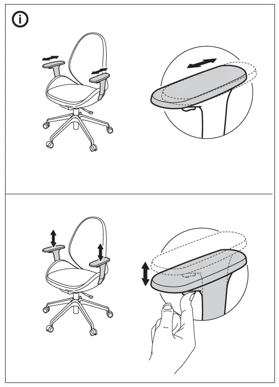 IKEA AA-2258168-3 HATTEFJÄLL Office Chair-fig-9