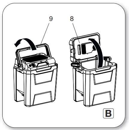 Installing the carry handle