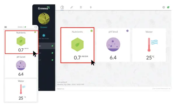 Growee Smart Nutrient Doser - Apps
