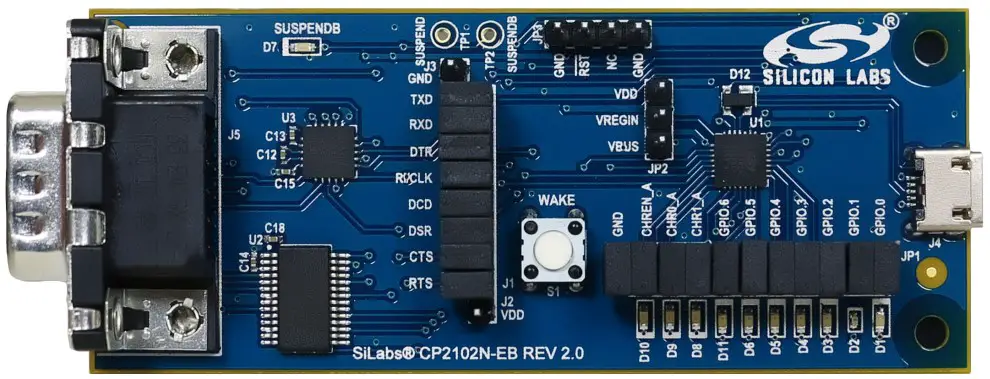 SILICON LABS UG205 CP2102N-EK Kit