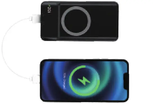 FEEL VOX PN W28 Wireless Magnetic Portable Power Bank - Instructions