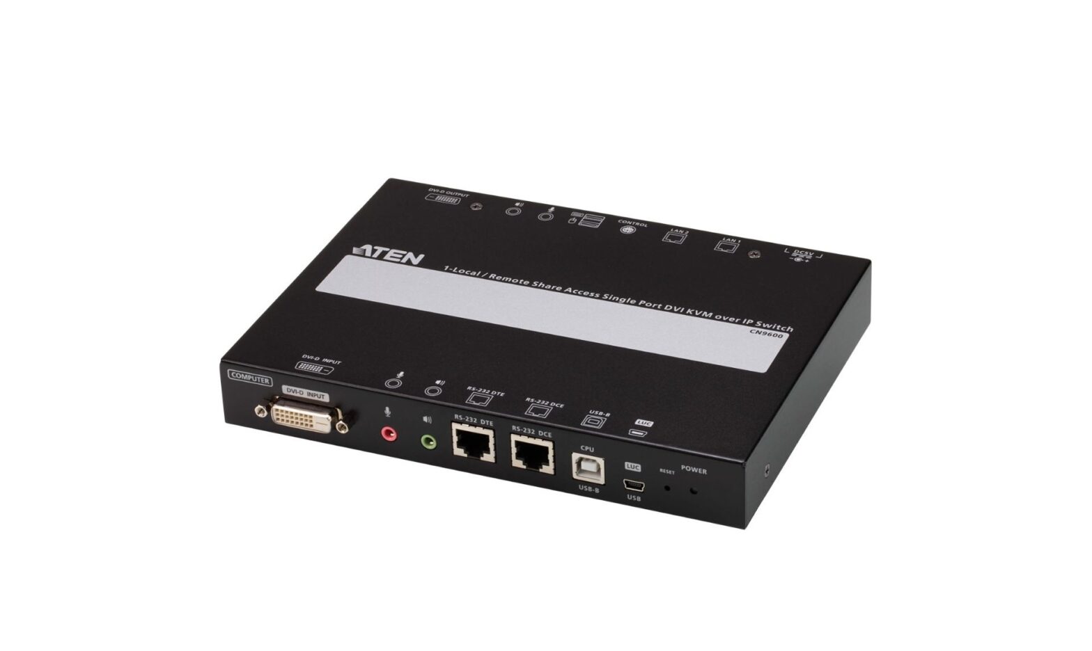 Aten Cn9600 1-local Remote Share Access Single Port Dvi Kvm Over Ip Switch User Guide