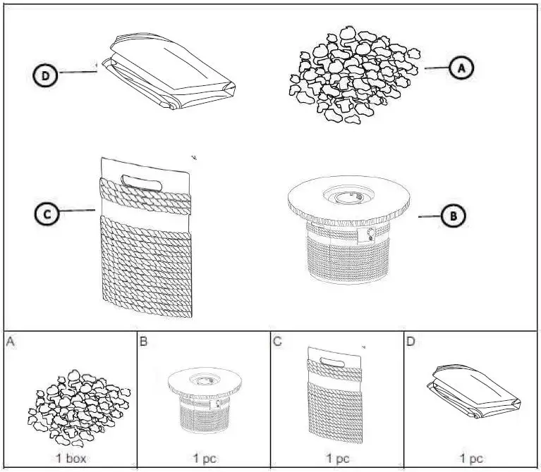 Sunnydaze DECOR-WAR-962-Rope-and-Barrel-Propane-Gas-Fire-Pit-Table-1