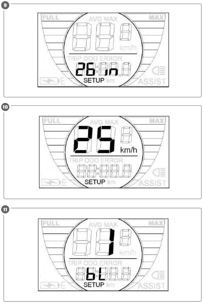 KAYOBA 021290 Electric Bicycle - Fig 9,10,11