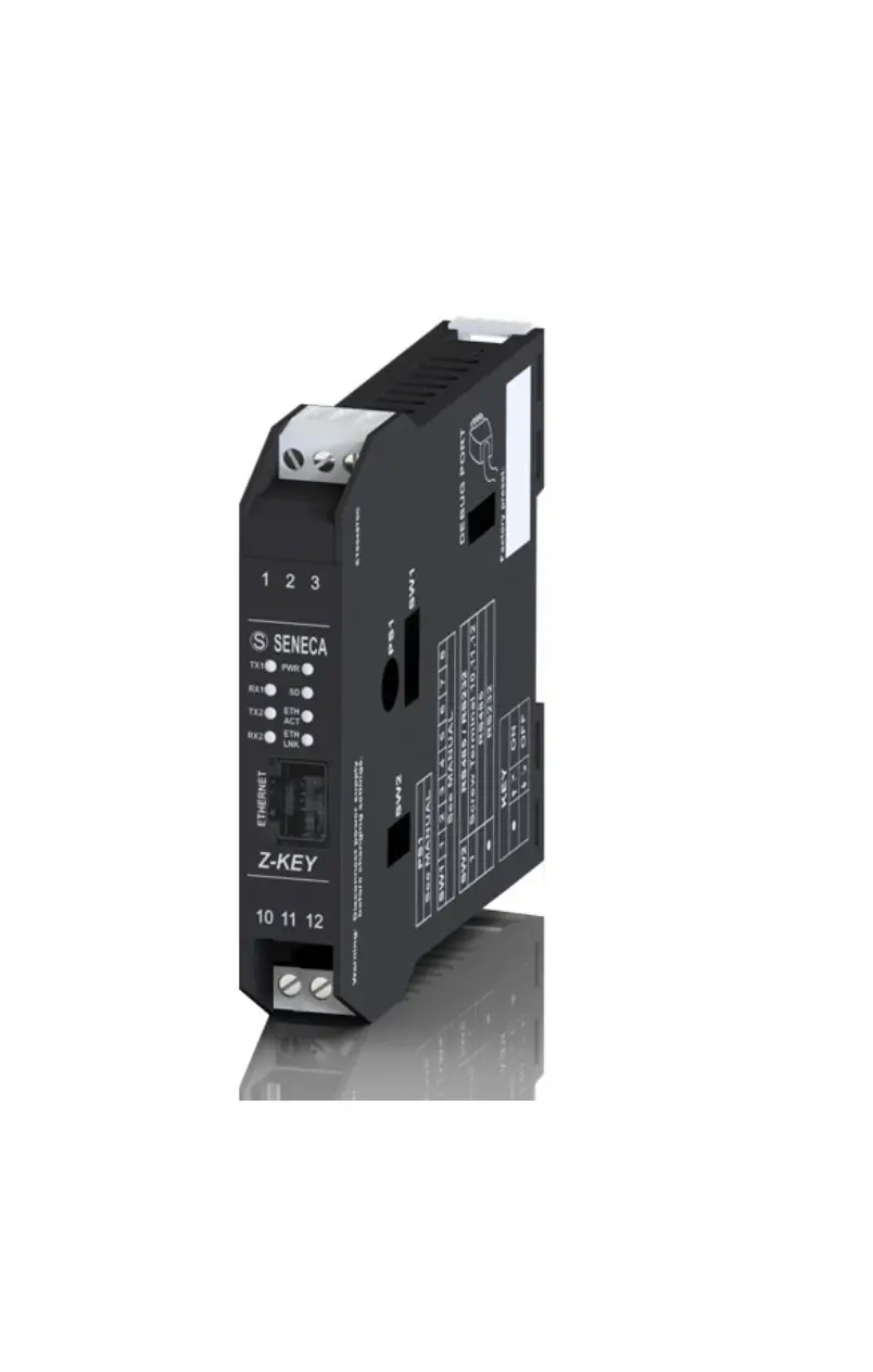 Seneca Z-key-2eth Ethernet Gateway Installation Guide Seneca Z-key-2eth Ethernet Gateway Installation Guide