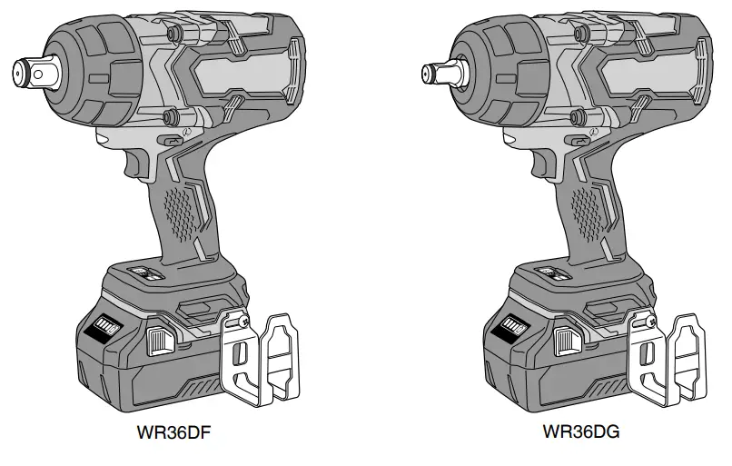 HIKOKI WR36DF Multi Volt 36V Cordless Impact Wrenches