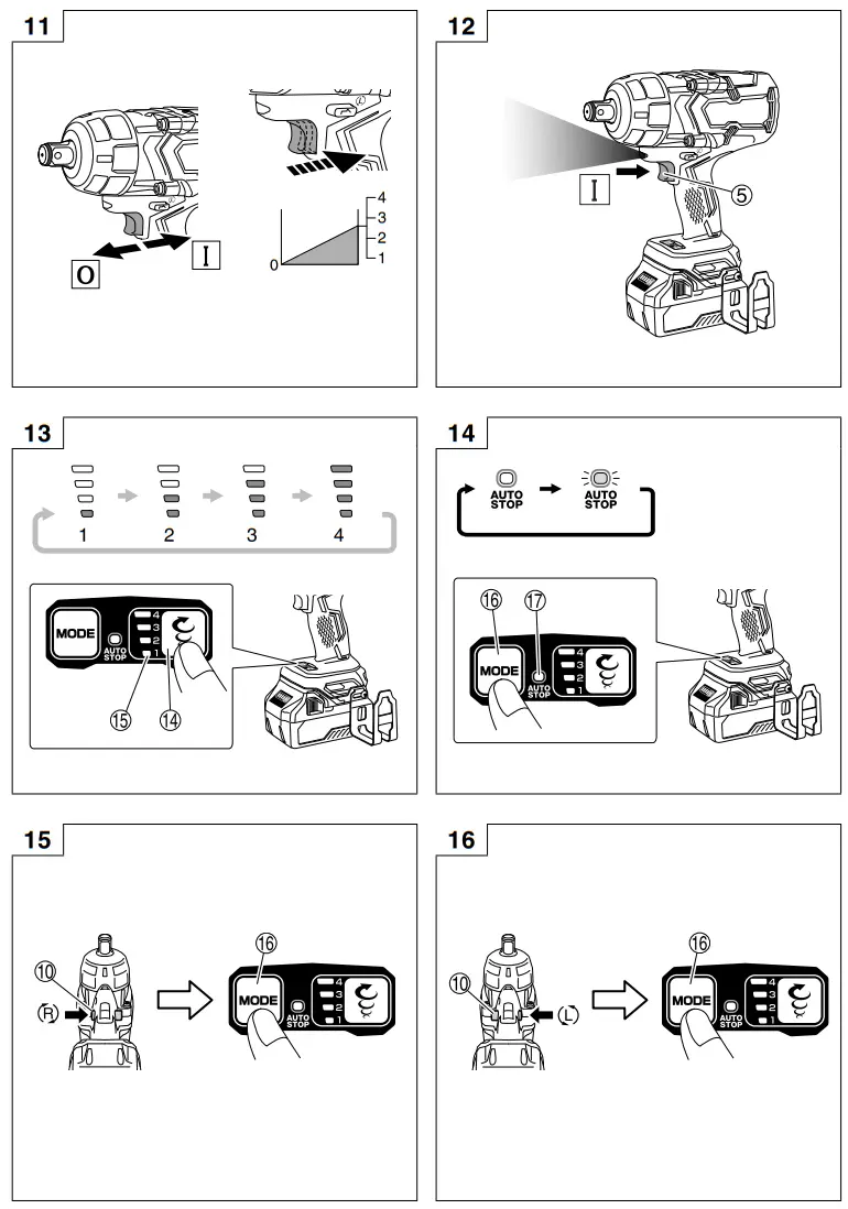 HIKOKI WR36DF Multi Volt 36V Cordless Impact Wrenches - Figure 2
