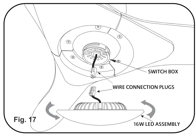 Installing The 16w Led Assembly