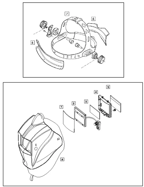 bohler 86669 Guardian 50M Air Fed Welding Helmet - Figure3
