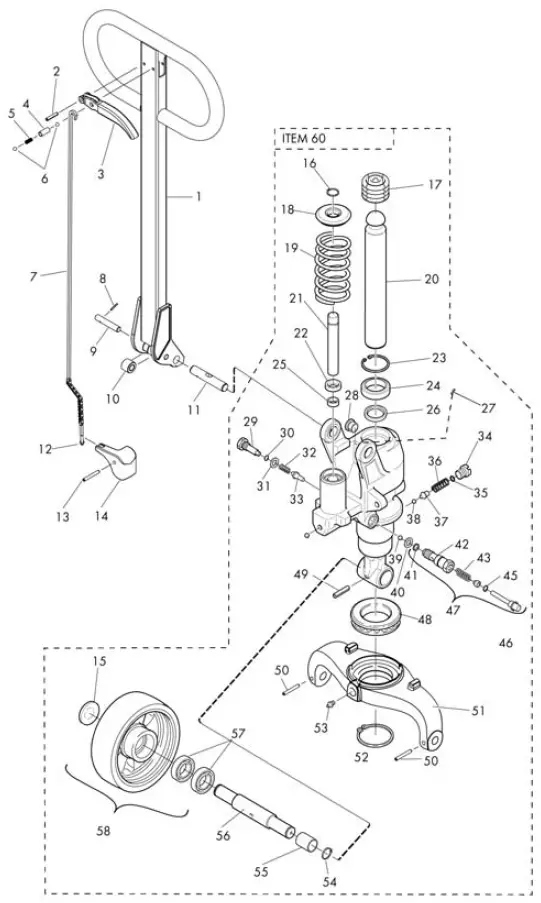 LIFT-RITE-LCM50-Titan-Series-Hand-Pallet-Trucks-fig-2