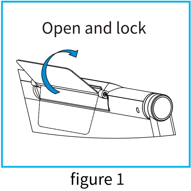 THERUN S200B Folding Treadmill - Folding Steps 2