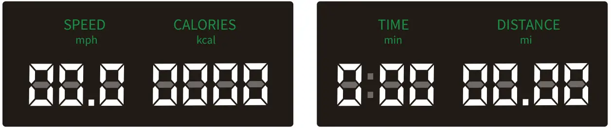 THERUN S200B Folding Treadmill - display flashes