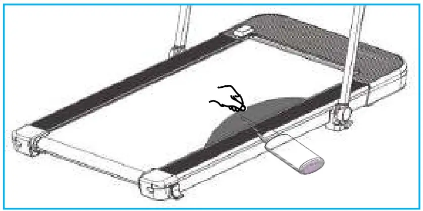 THERUN S200B Folding Treadmill - lubricant