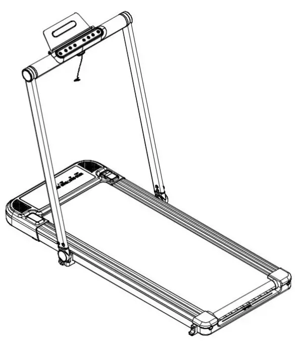 THERUN S200B Folding Treadmill