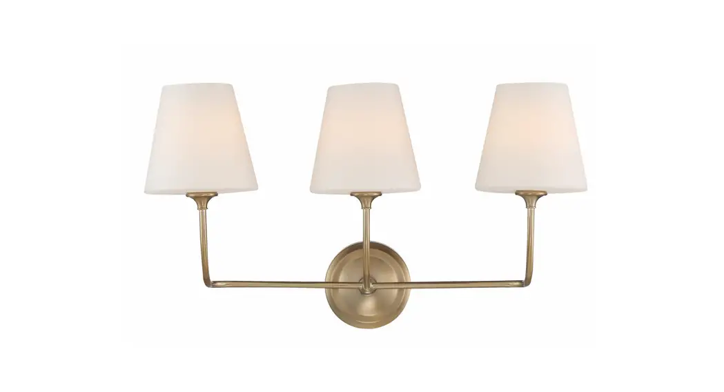 Crystorama 2443-op-vg Three Light Bathroom Vanity Instruction Manual Crystorama 2443-op-vg Three Light Bathroom Vanity Instruction Manual