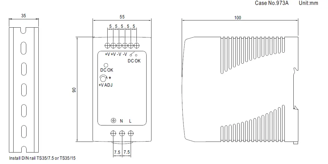 MEAN-WELL-MDR-100-Series-96W-Single-Output-Industrial-DIN-Rail-Power-Supply-02
