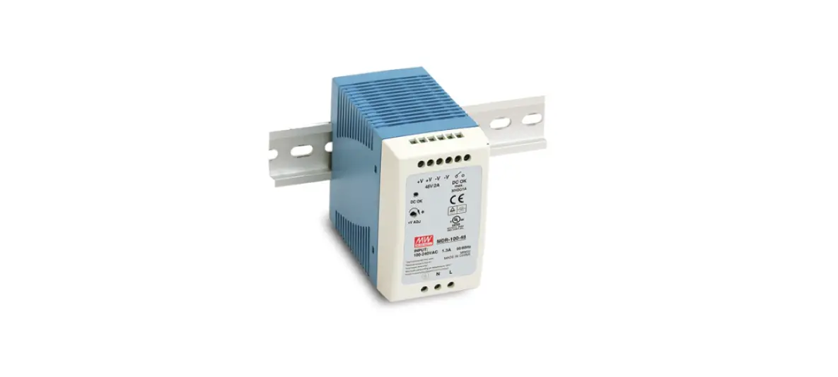 Mean Well Mdr-100 Series 96w Single Output Industrial Din Rail Power Supply Owner's Manual