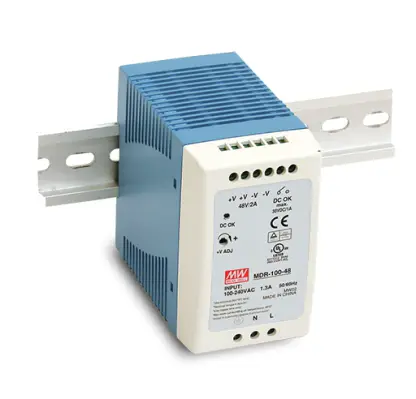 MEAN-WELL-MDR-100-Series-96W-Single-Output-Industrial-DIN-Rail-Power-Supply-PRODUCT-IMAGE