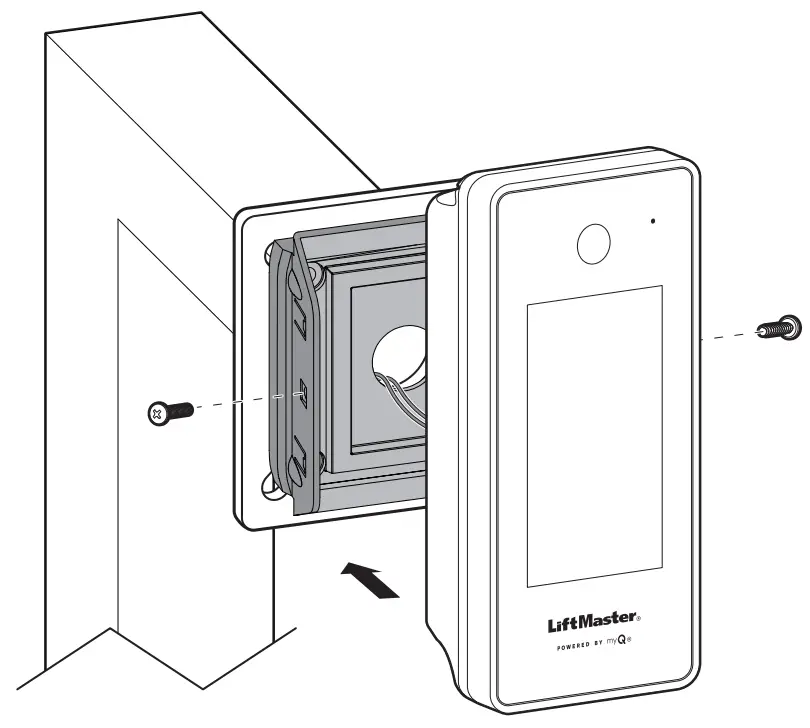 LiftMaster CAPXSGNB Gooseneck Bracket - Fig 1