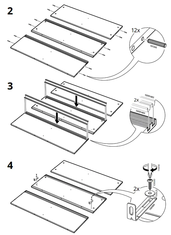 905.208.69 SPIKSMED TV Bench Light Grey - Fig4