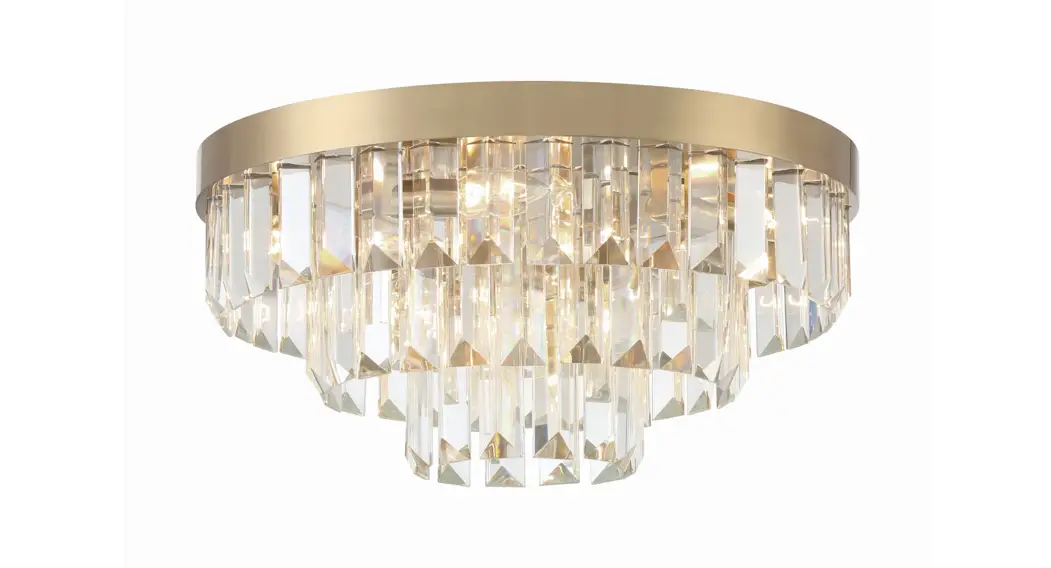 Crystorama Hay-1403-ag Flush Mount Ceiling Fixture Instruction Manual