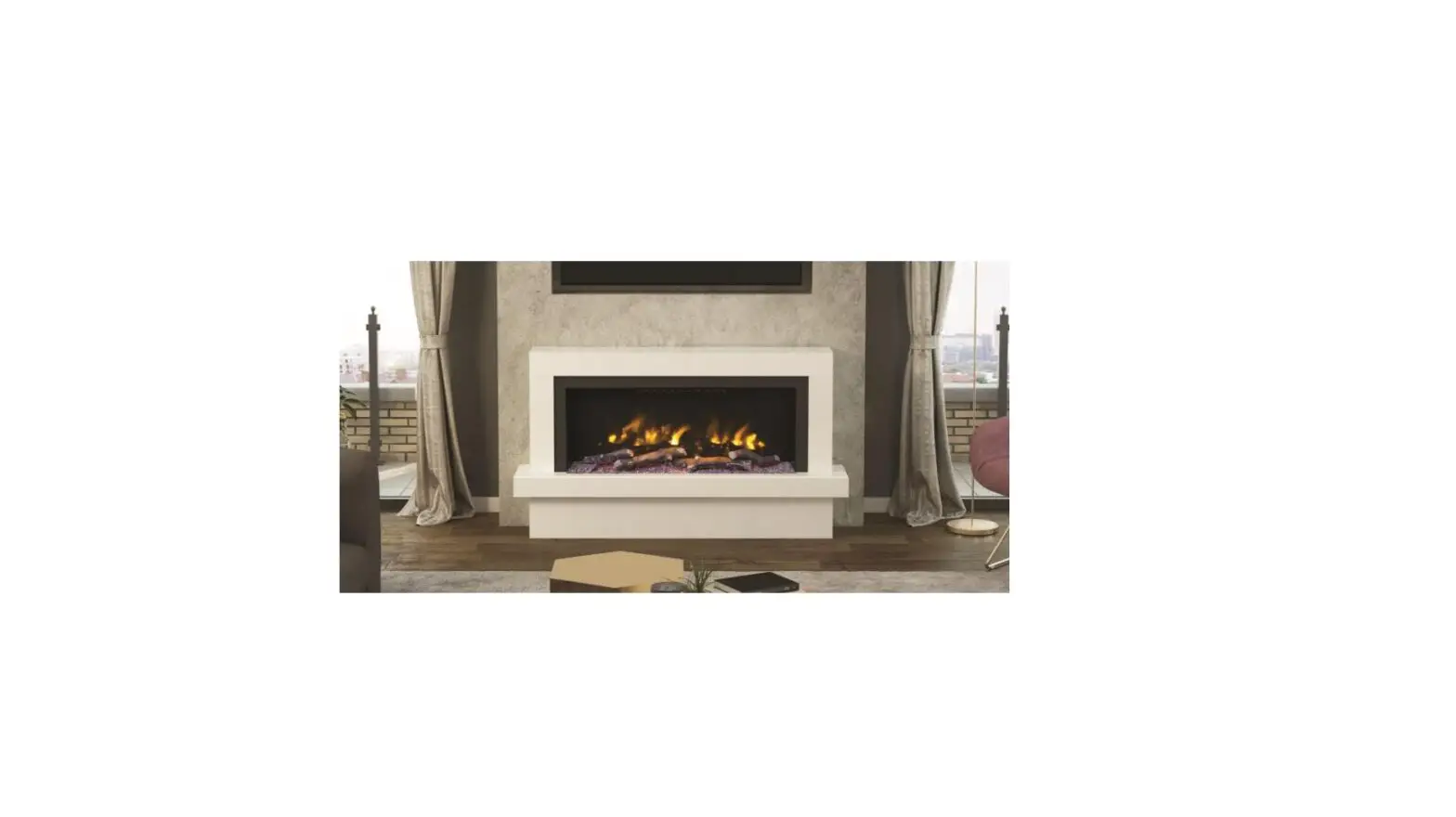 Bemodern Pryzm 750 Elgin And Hall Marble Electric Fireplace Instruction Manual
