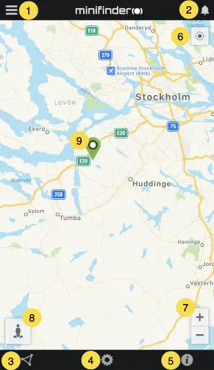 MiniFinder Pico Personal GPS Tracker - APP Overview