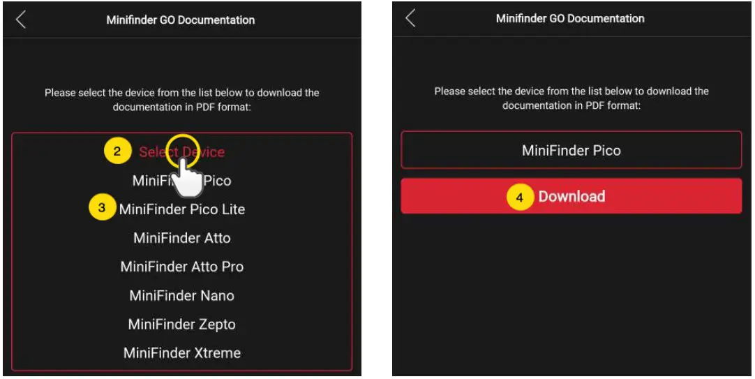 MiniFinder Pico Personal GPS Tracker - User Manuals 2