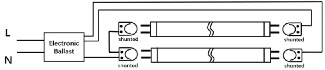 LED One LOC-4FTT8AB T8 LED Tube - ballast compatible