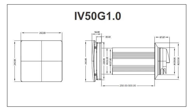 Arctica Solar IV50 Heat Recovery Ventilator - fig10