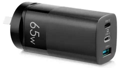 kogan-GAN-001-65W-USB-and-USB-C-Wall-Charger-product