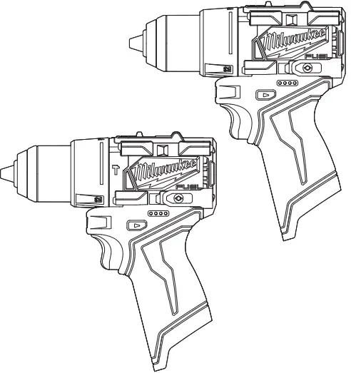 milwaukee 3403-20, 3404-20 M12 Fuel 1-2 Inch Drill, Driver, 1-2 Inch Hammer Drill, Driver-product