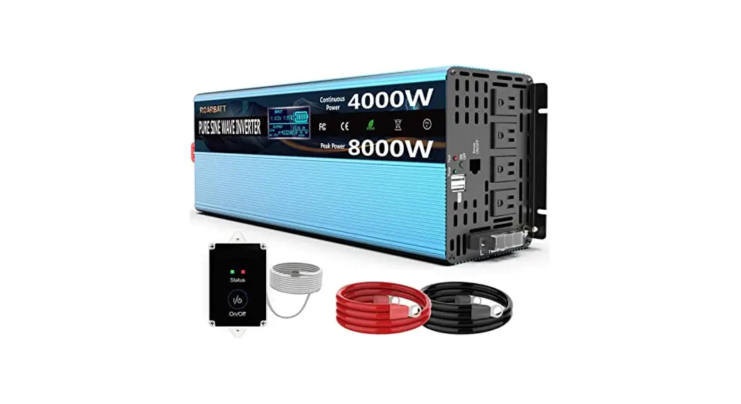 Roarbatt B0bmt12bzr Pure Sine Wave Power Inverter User Manual
