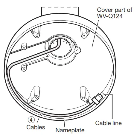i-PRO WV-Q124 Mount Bracket - Connections1