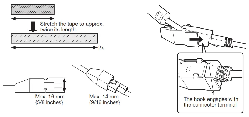 i-PRO WV-Q124 Mount Bracket - cable