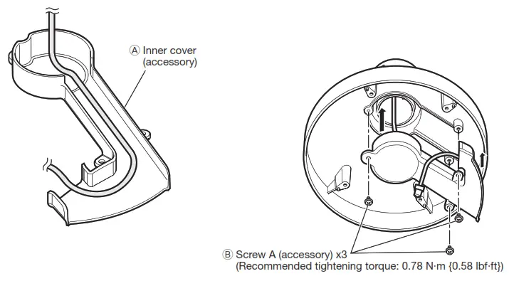 i-PRO WV-Q124 Mount Bracket - cover