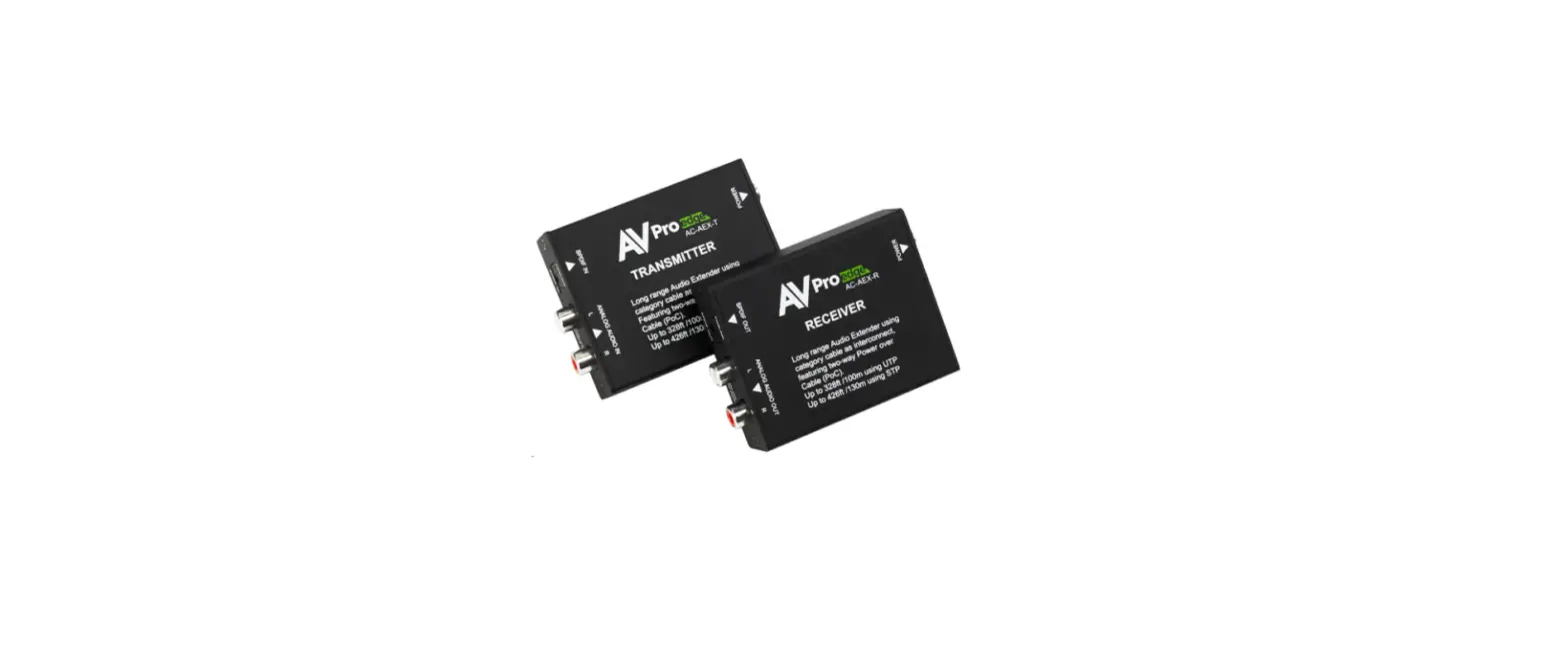 Avpro Edge Ac-aex-kit Extending Audio Signals User Guide