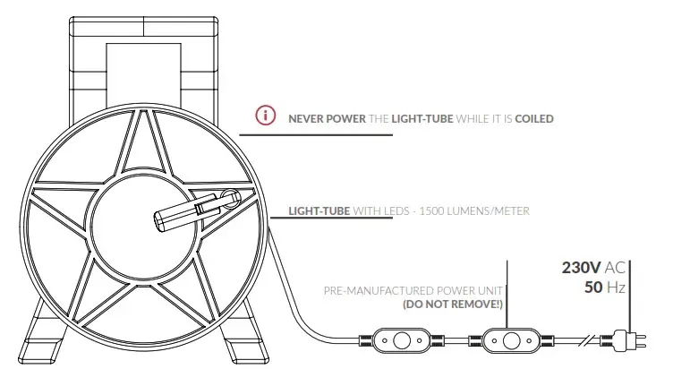 KSE Lights FSL 15 LED Mamba - ROOM LAMP