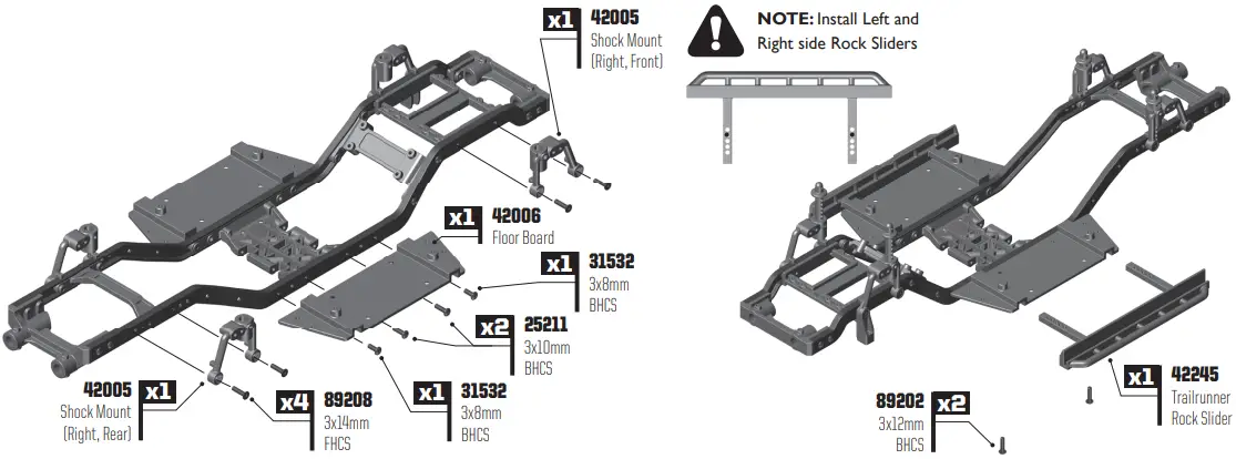 CHASSIS BUILD (BAG 1, 2)