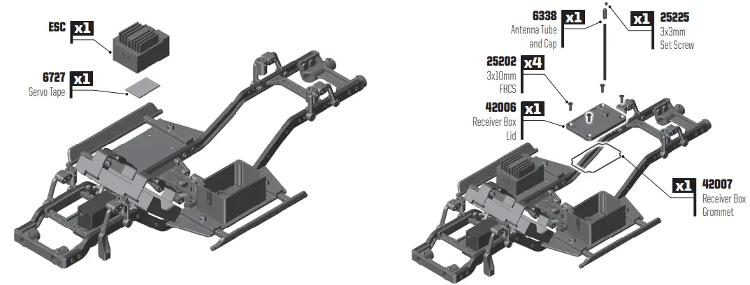 ELECTRONIC MOUNTS BUILD: BAG 3