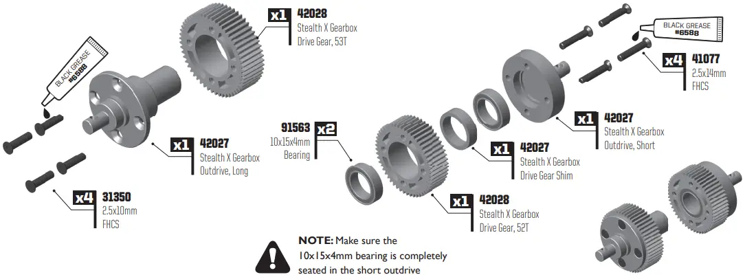 GEARBOX BUILD (BAG 4)