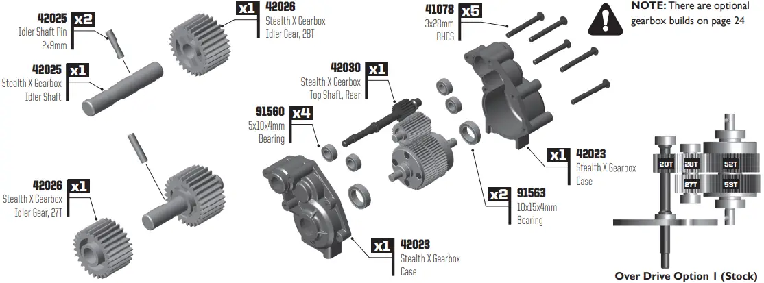 GEARBOX BUILD (BAG 4)