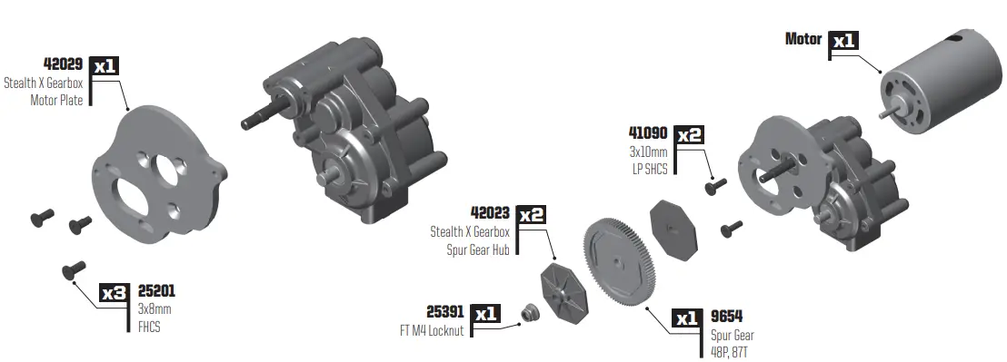 GEARBOX BUILD (BAG 4)