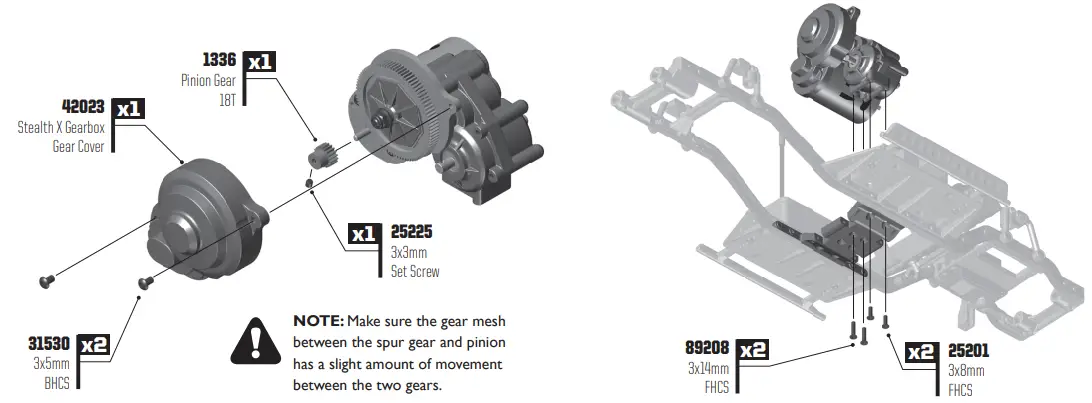 GEARBOX BUILD (BAG 4)