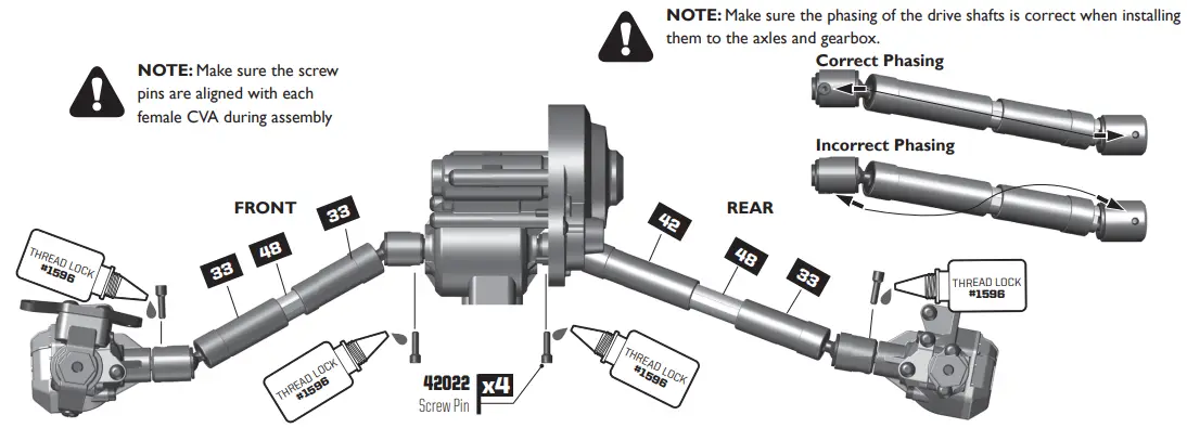 DRIVE SHAFT BUILD: BAG 8