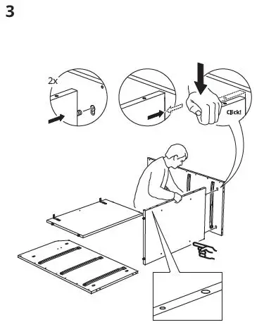 IKEA-HAUGA-3-Drawer-with-Shelf-14