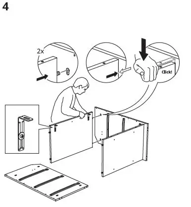 IKEA-HAUGA-3-Drawer-with-Shelf-15